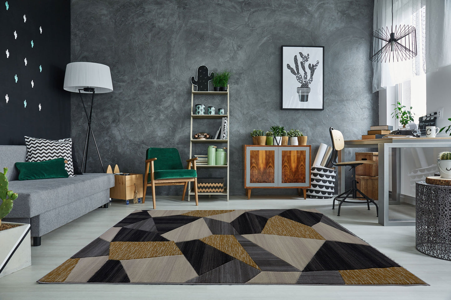 Arbutus Cream Gold Mat 2'x3'3" (60cm x 100cm)