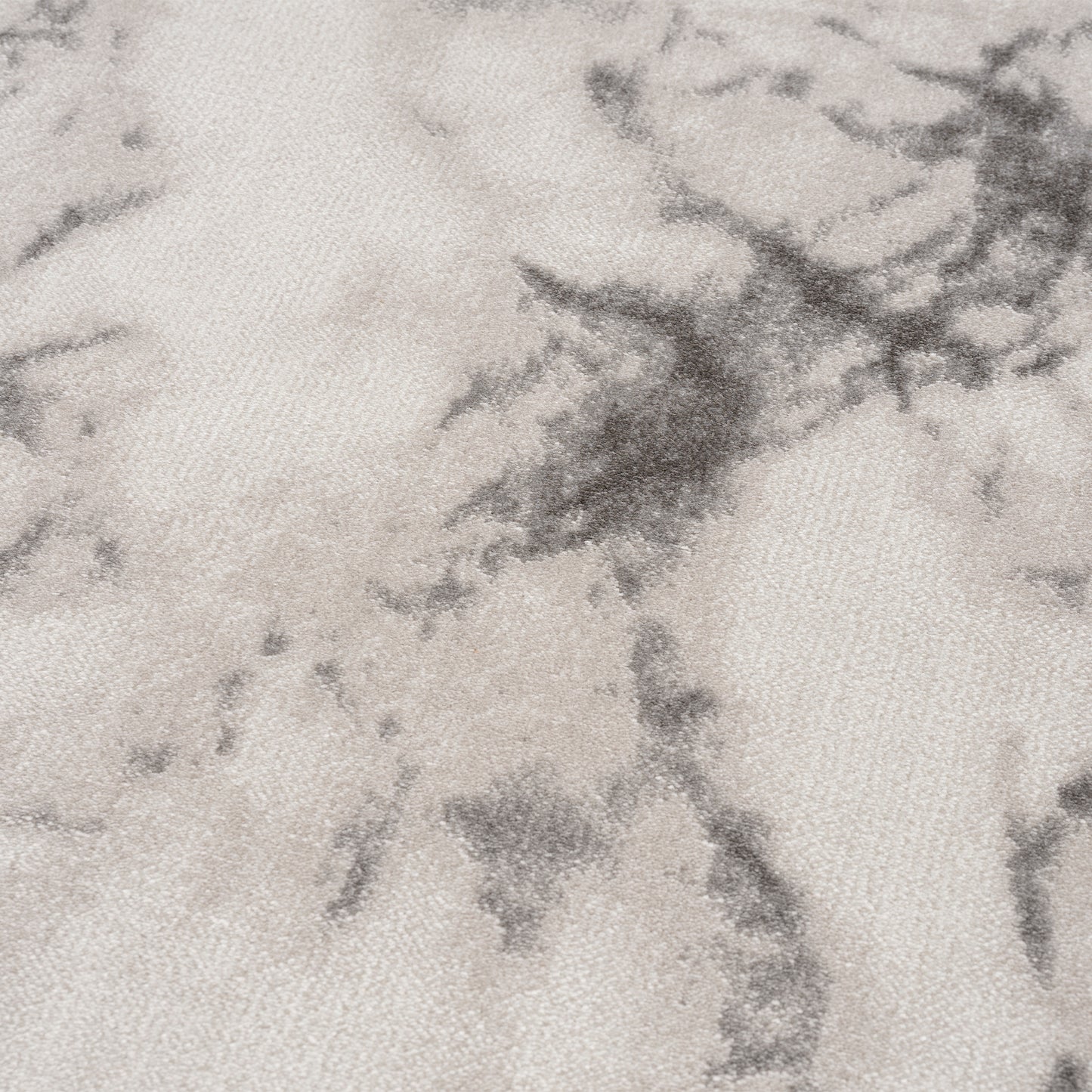 Light Dark Grey Beige Modern Abstract Striped Bordered Marble Pattern Area Rug