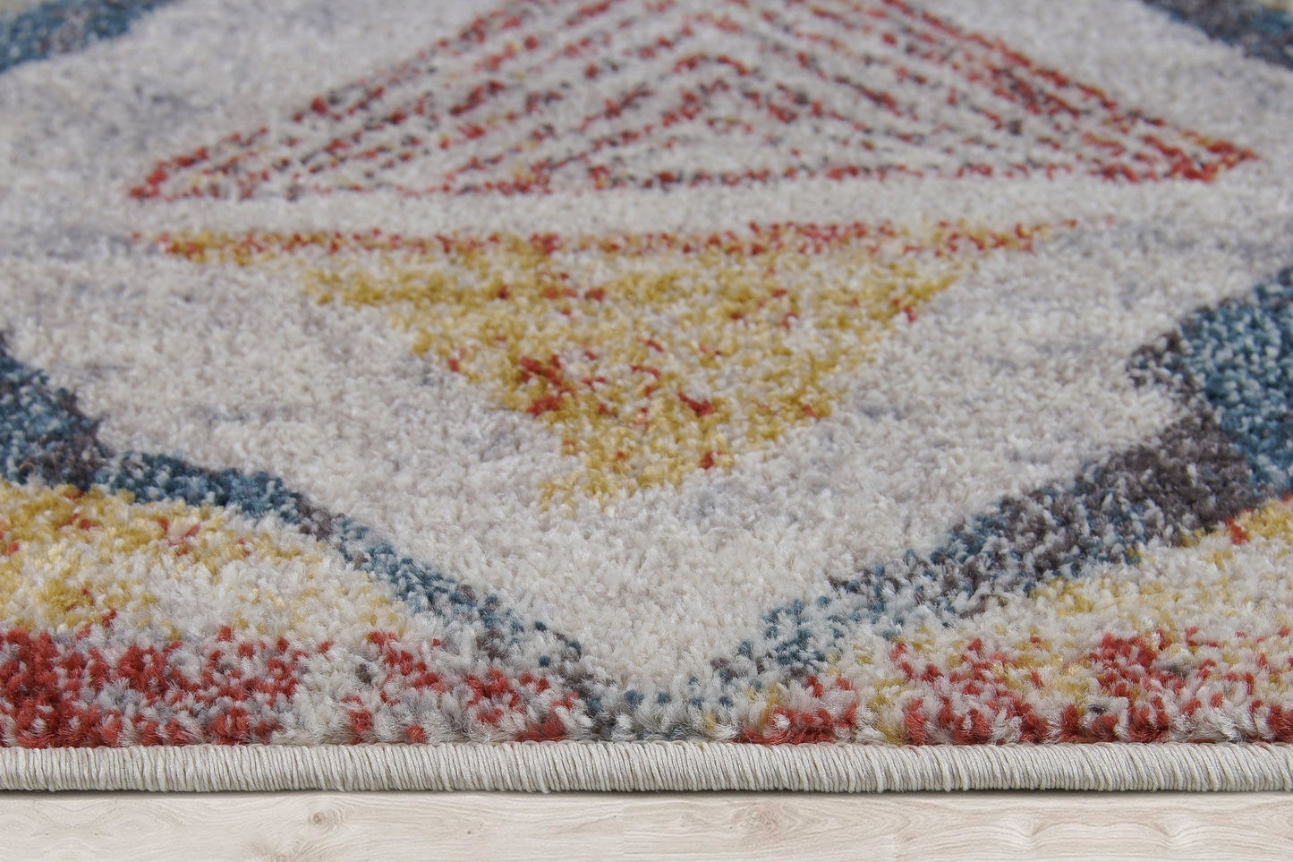 Morocco Southwestern Destressed Multicolor Area Rug Runner