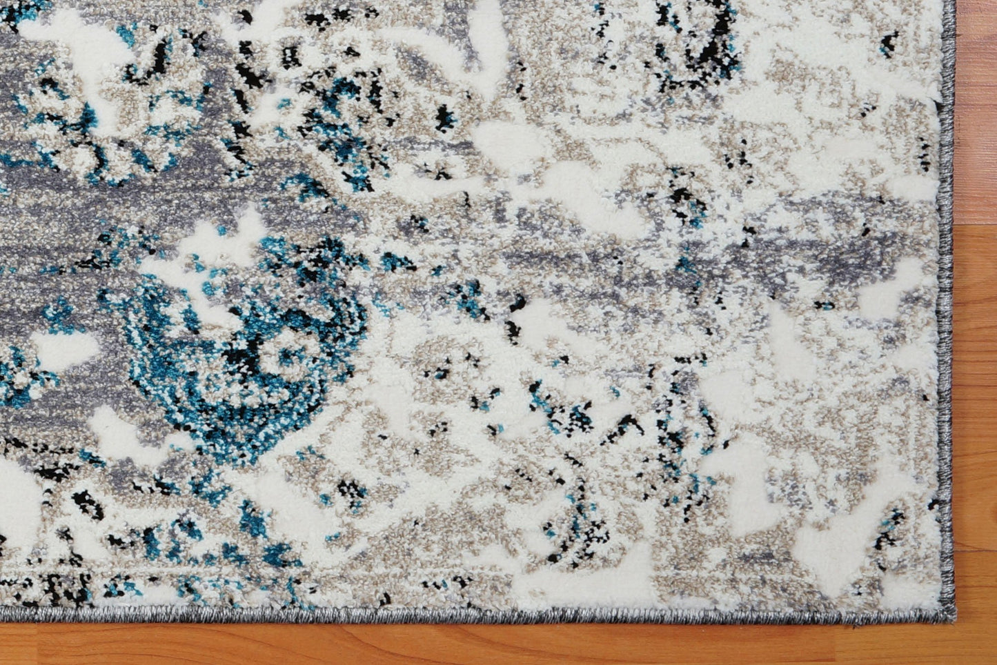 Copacabana Area Rug Contemporary Grey Area Rug for Living Room
