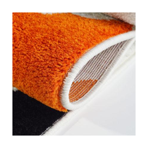 Trellis Contemporary Durable Beatuiful Indoor Kids Area Rug Carpet in Cream and Multicolor