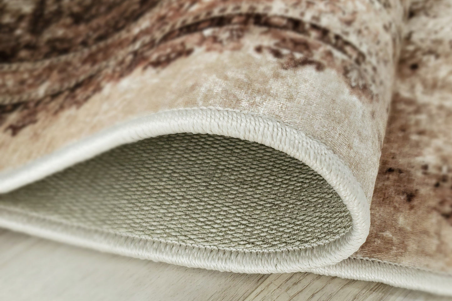 Abrielle Flatweave Cream Beige Traditional Area Rug