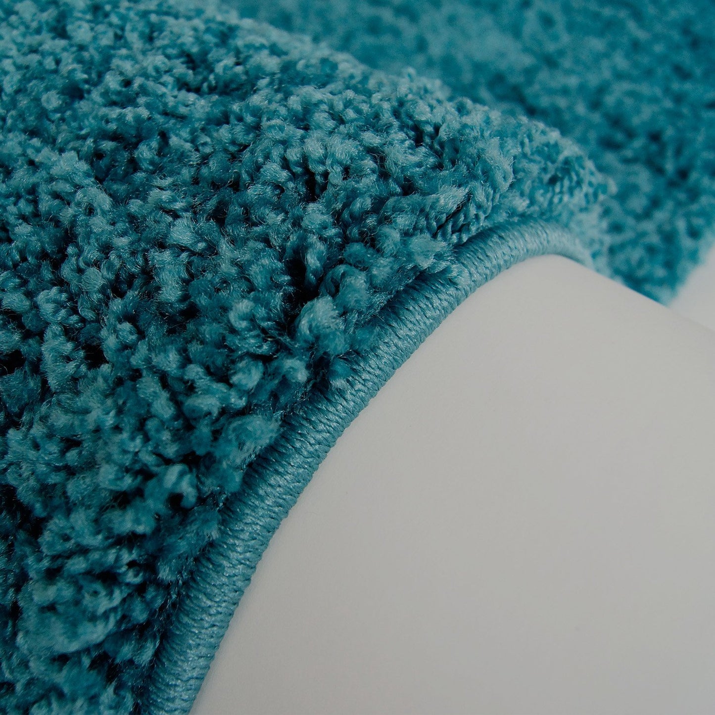 Shaggy Teal Area Rug