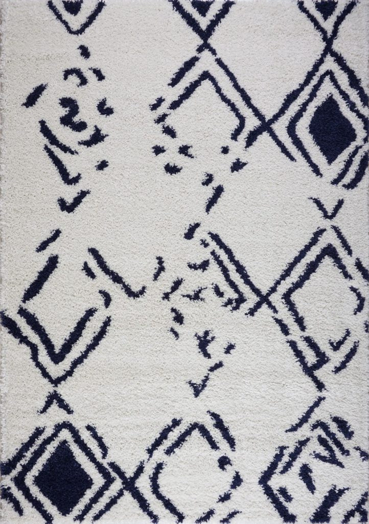 Shaggy Kenitra European Abstract Soft Polypropylene Modern Rug