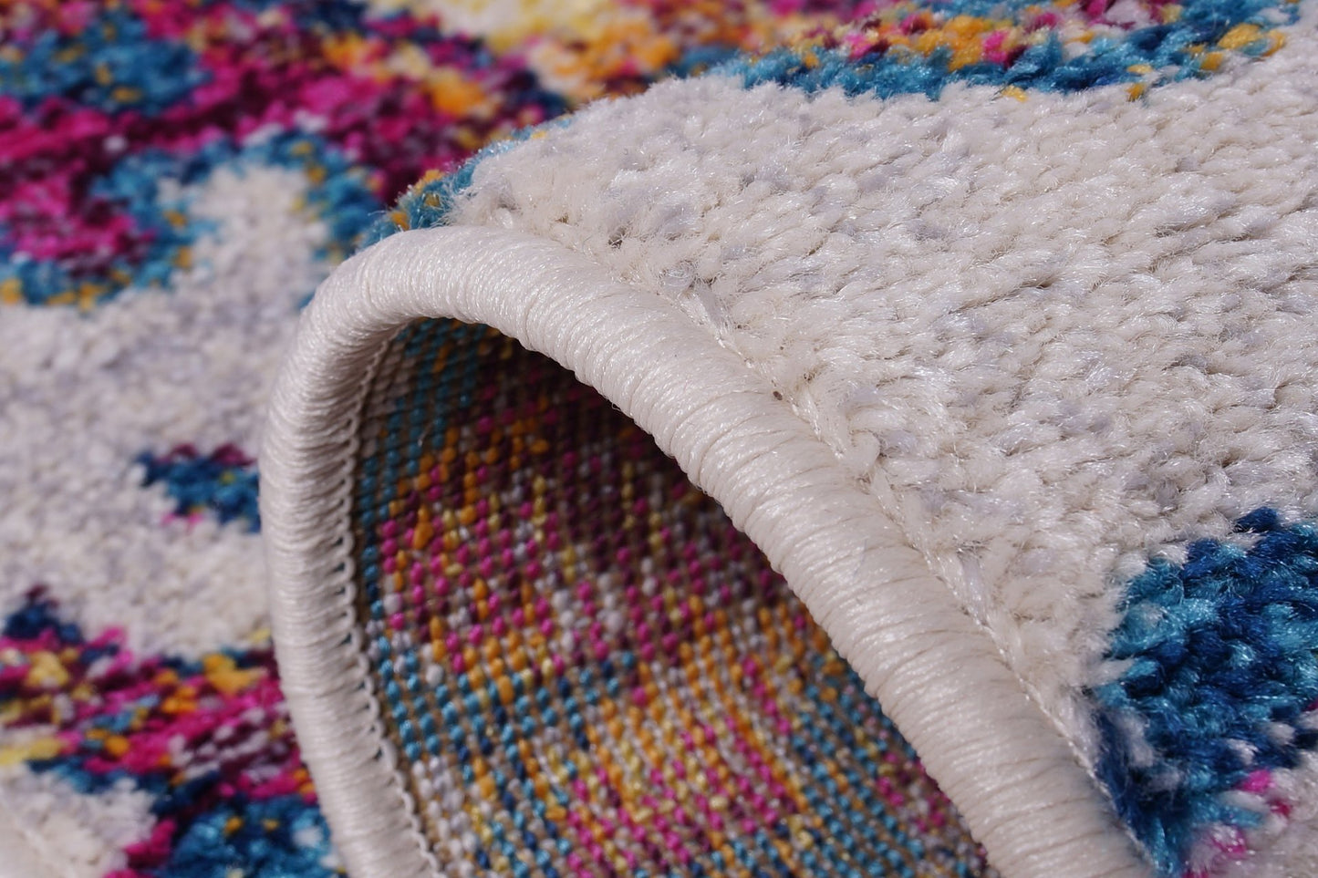 Johanna Floral Blotanical Persian Pattern Beautiful Soft Mat Carpet in Multicolor