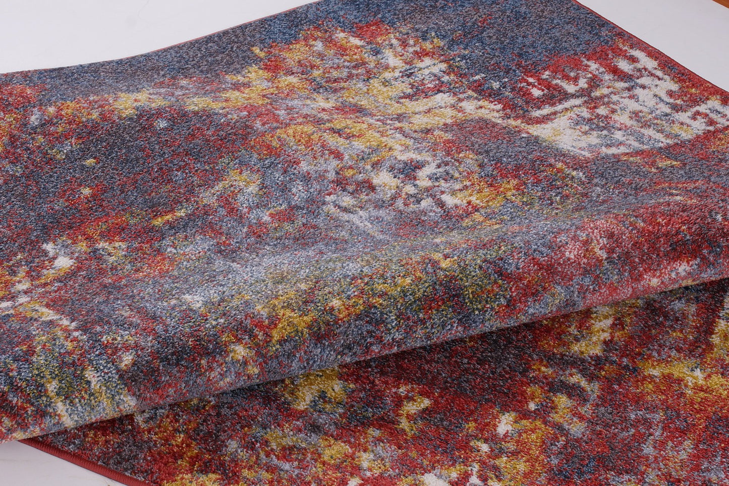 Madrid Blue Terra Area Rug