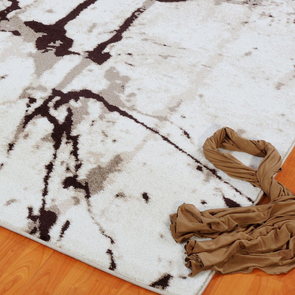 Anise Caramel Beige Area Rug Modern Contemporary Runner Rug for Bedroom, Living Room, Kitchen and Hallway (2'7" x 9'10")