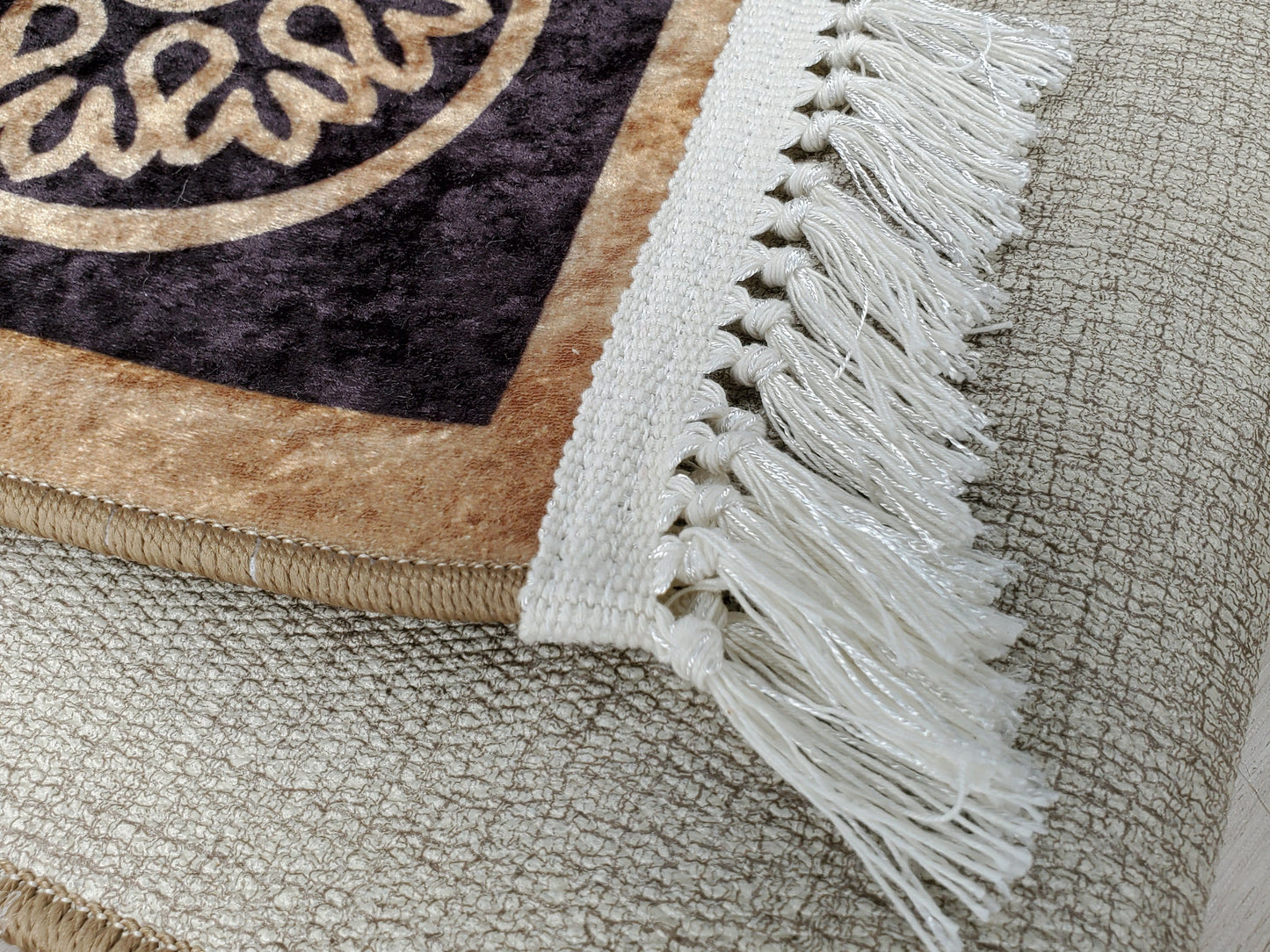 Aruba Black Gold Flatweave Area Rug