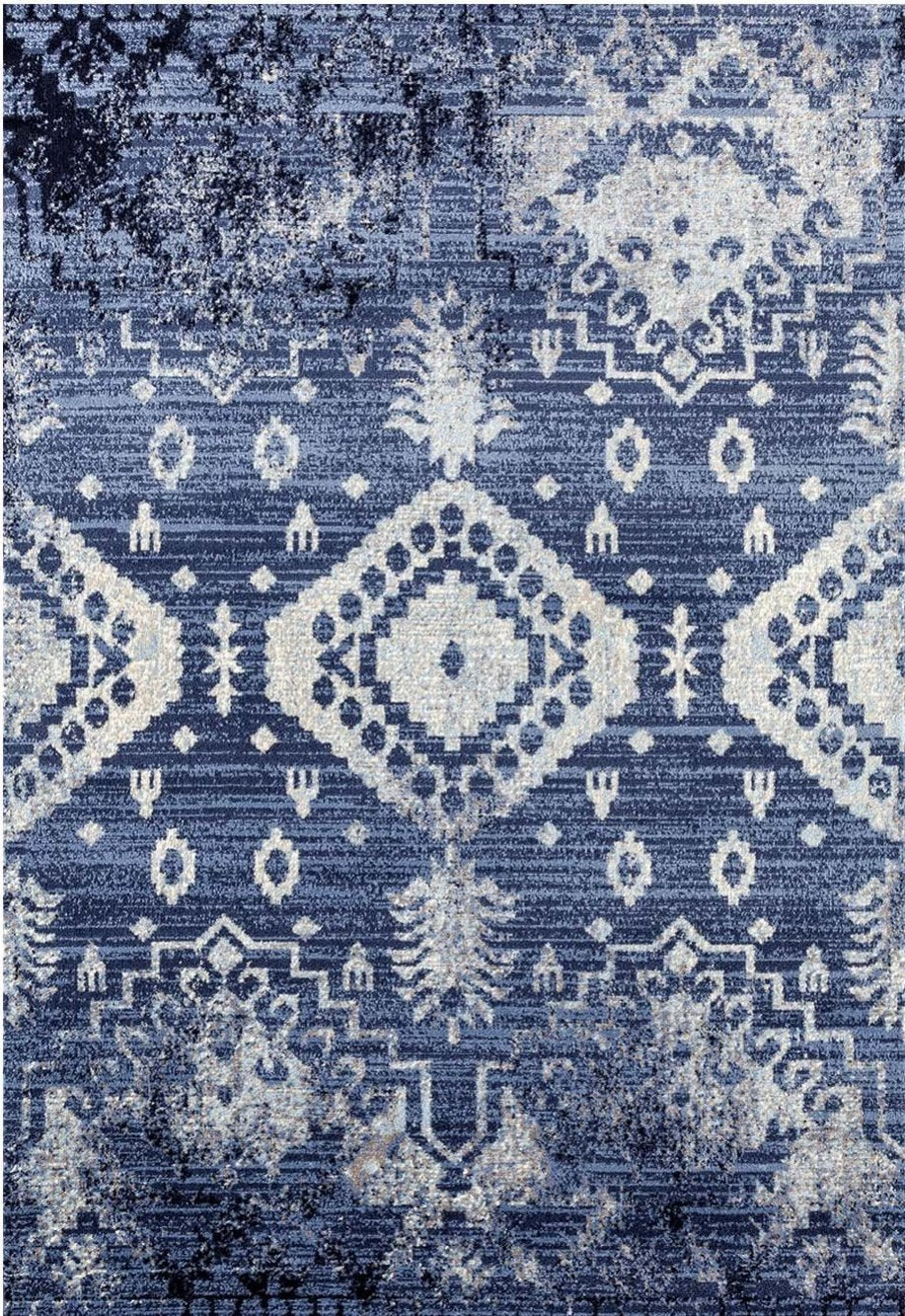 Sofia Blue Ivory Vintage Area Rug