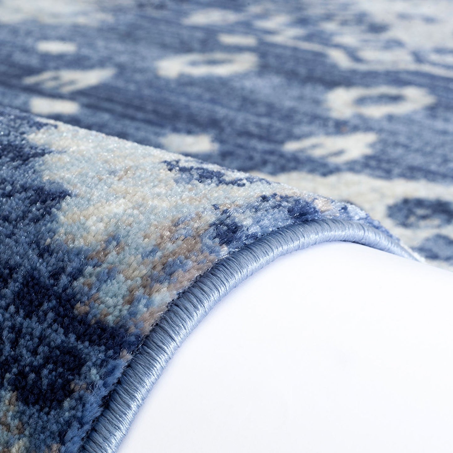 Sofia Blue Ivory Vintage Area Rug