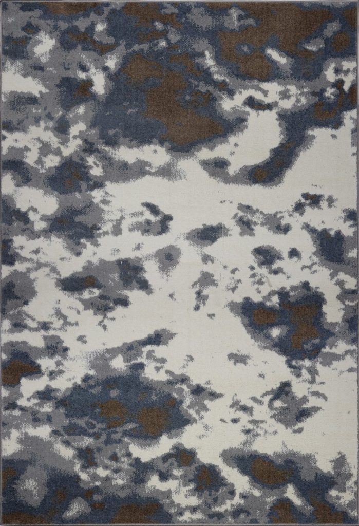 Brampton Ivory Gray Charcoal Area Rug -
