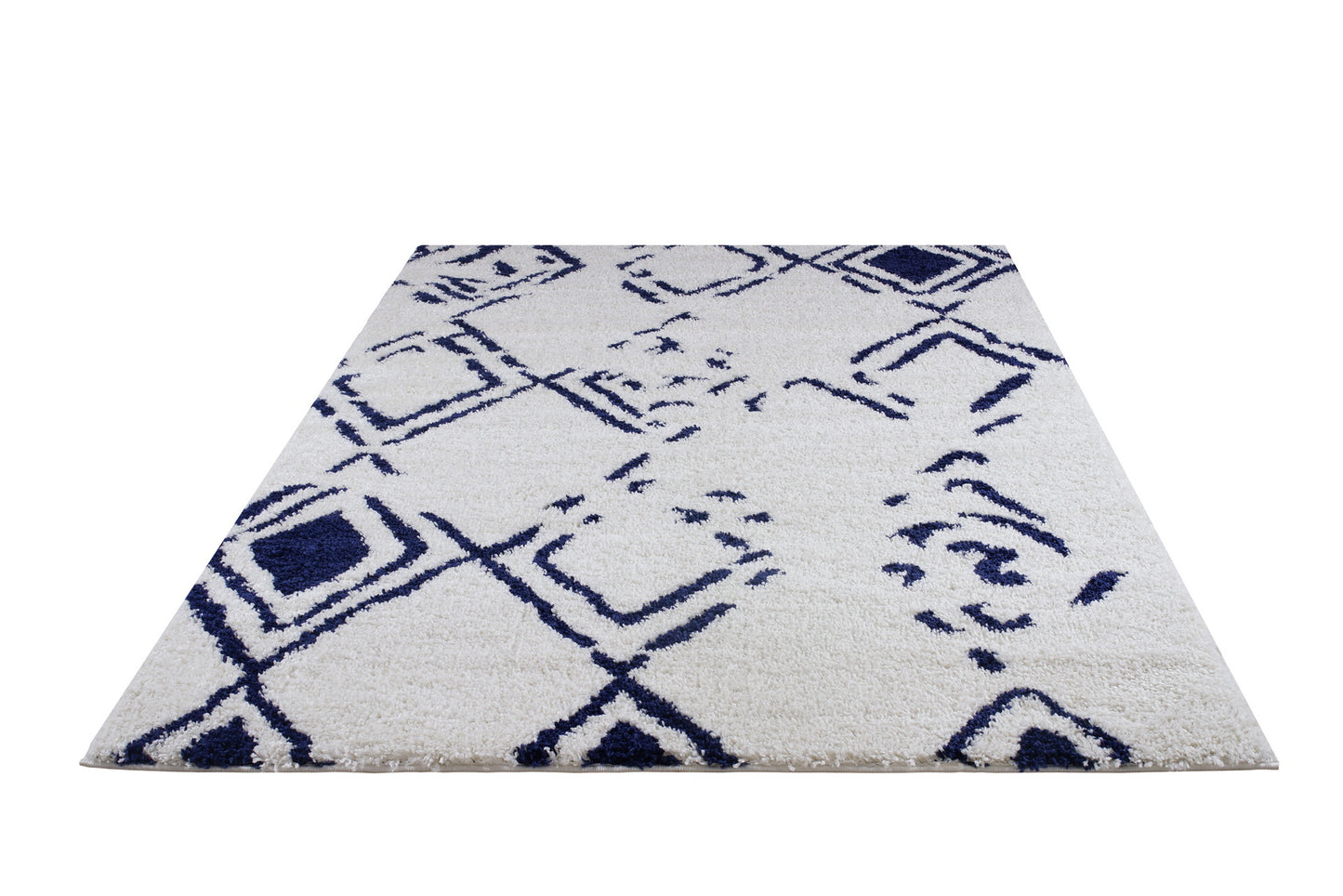 Shaggy Kenitra European Abstract Soft Polypropylene Modern Rug