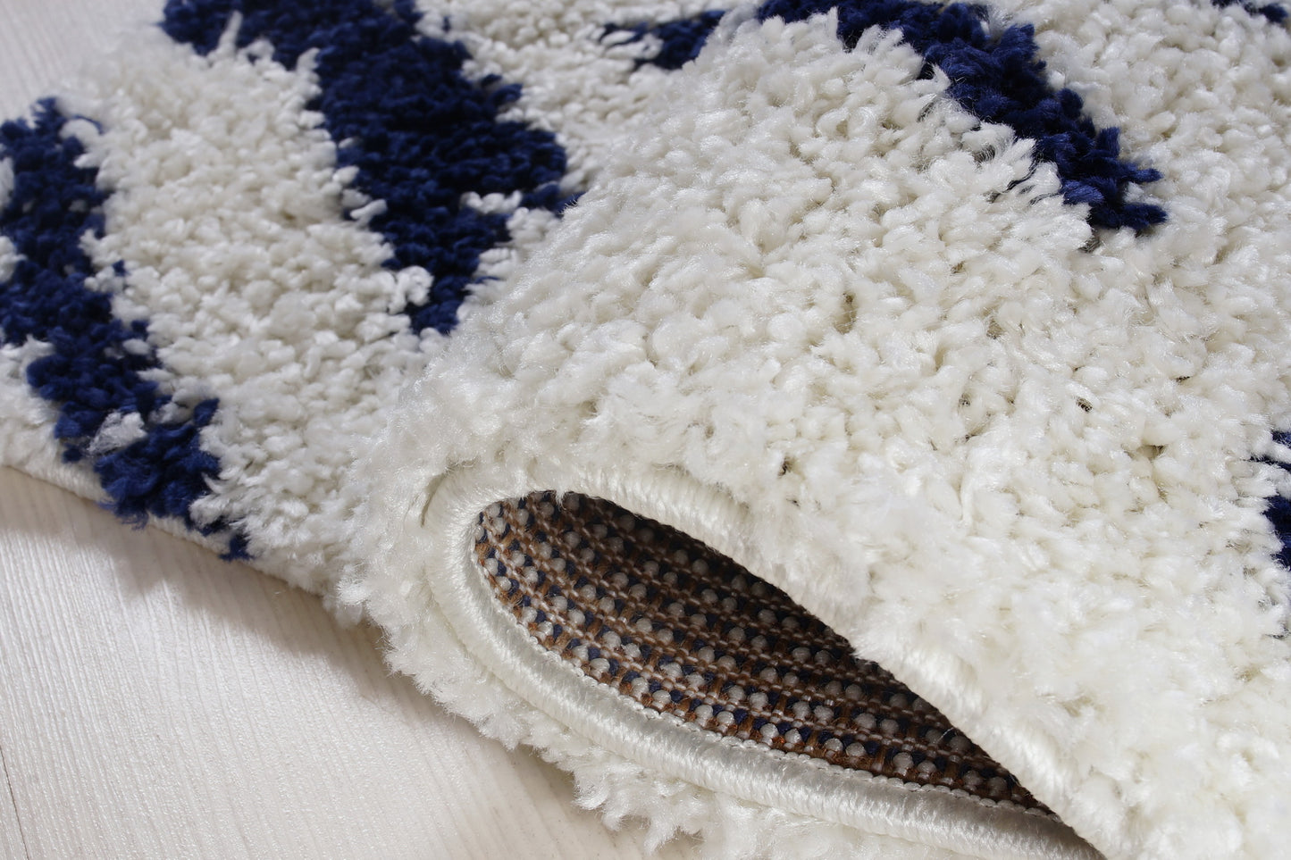 Shaggy Kenitra European Abstract Soft Polypropylene Modern Rug