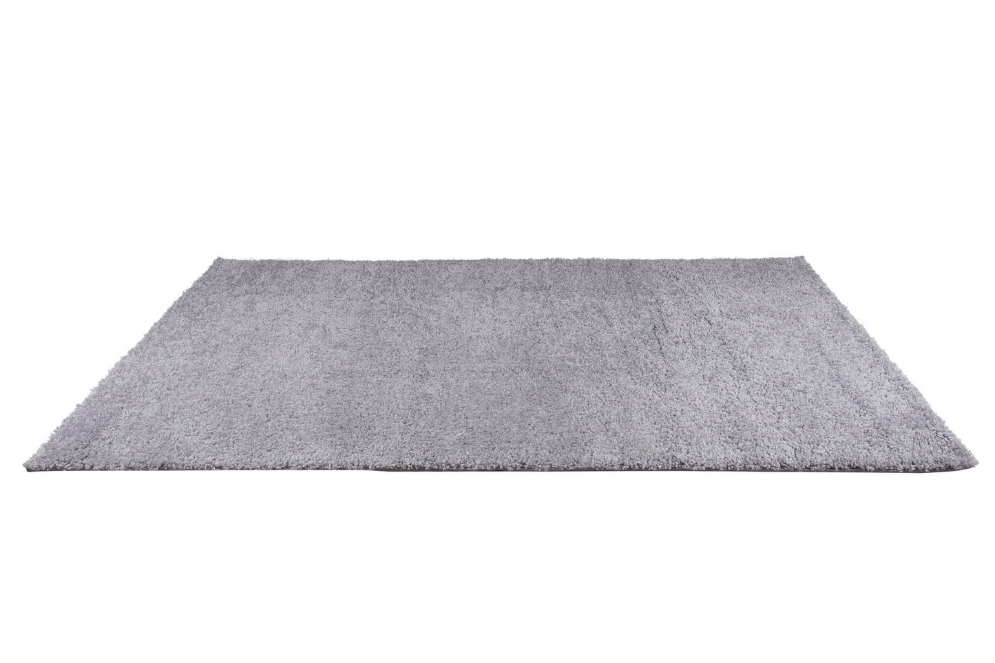 Solid Color Shaggy Meknes Durable Beautiful Turkish Indoor Rug in Light Gray