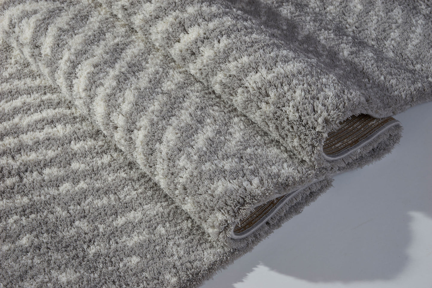 Whistler Shag Grey Area Rug -