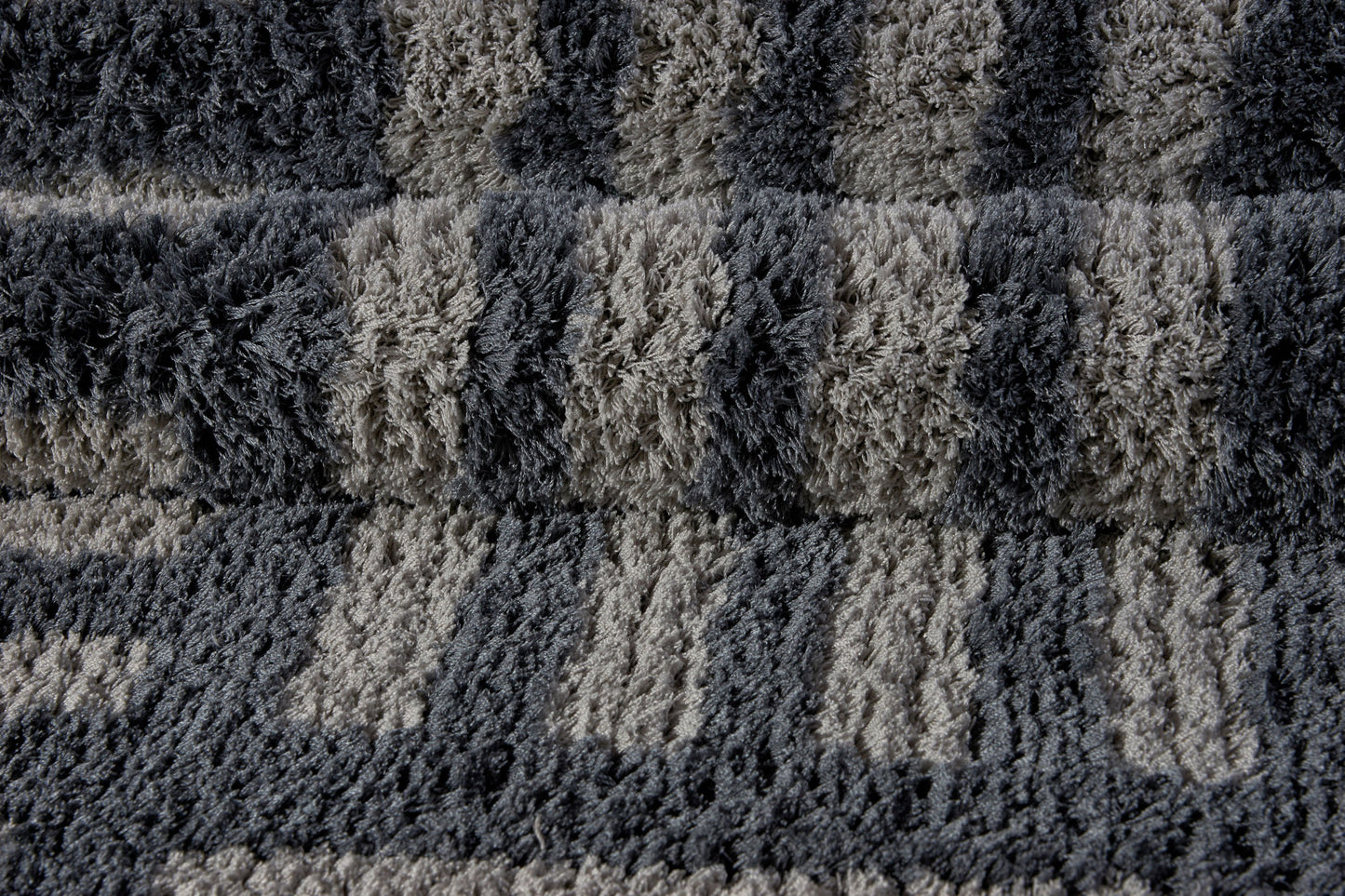 Okanagon Micro-Polyester Shaggy Area Rug -