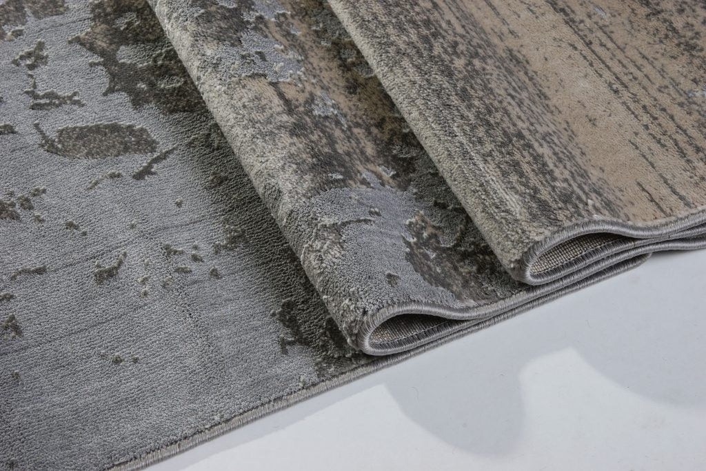 Cherine Champagne Gray Area Rug -