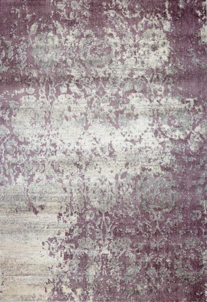 Cherine Champagne Plum Area Rug -