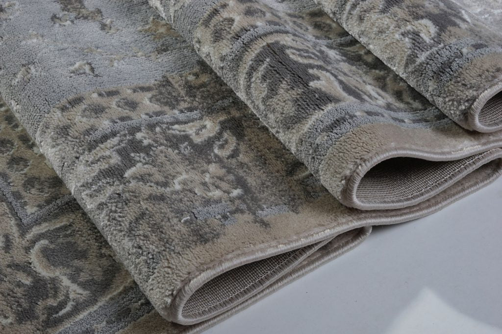 Garnet Champagne Cream Area Rug -