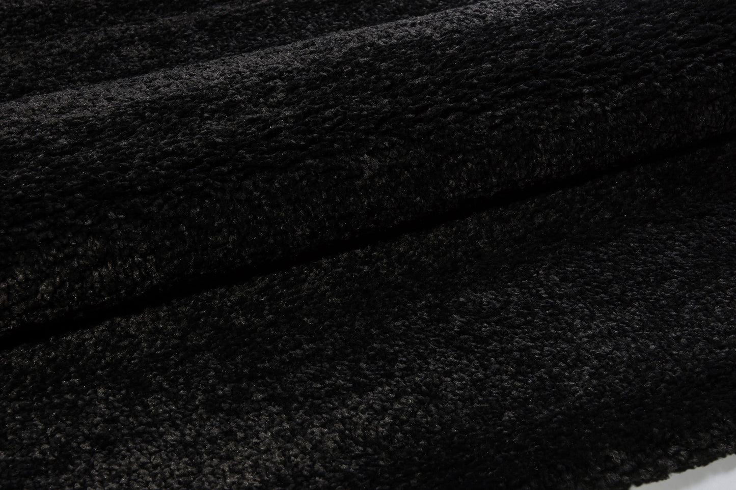 Candy Shaggy Dark Grey Cozy Plush Area Rug -
