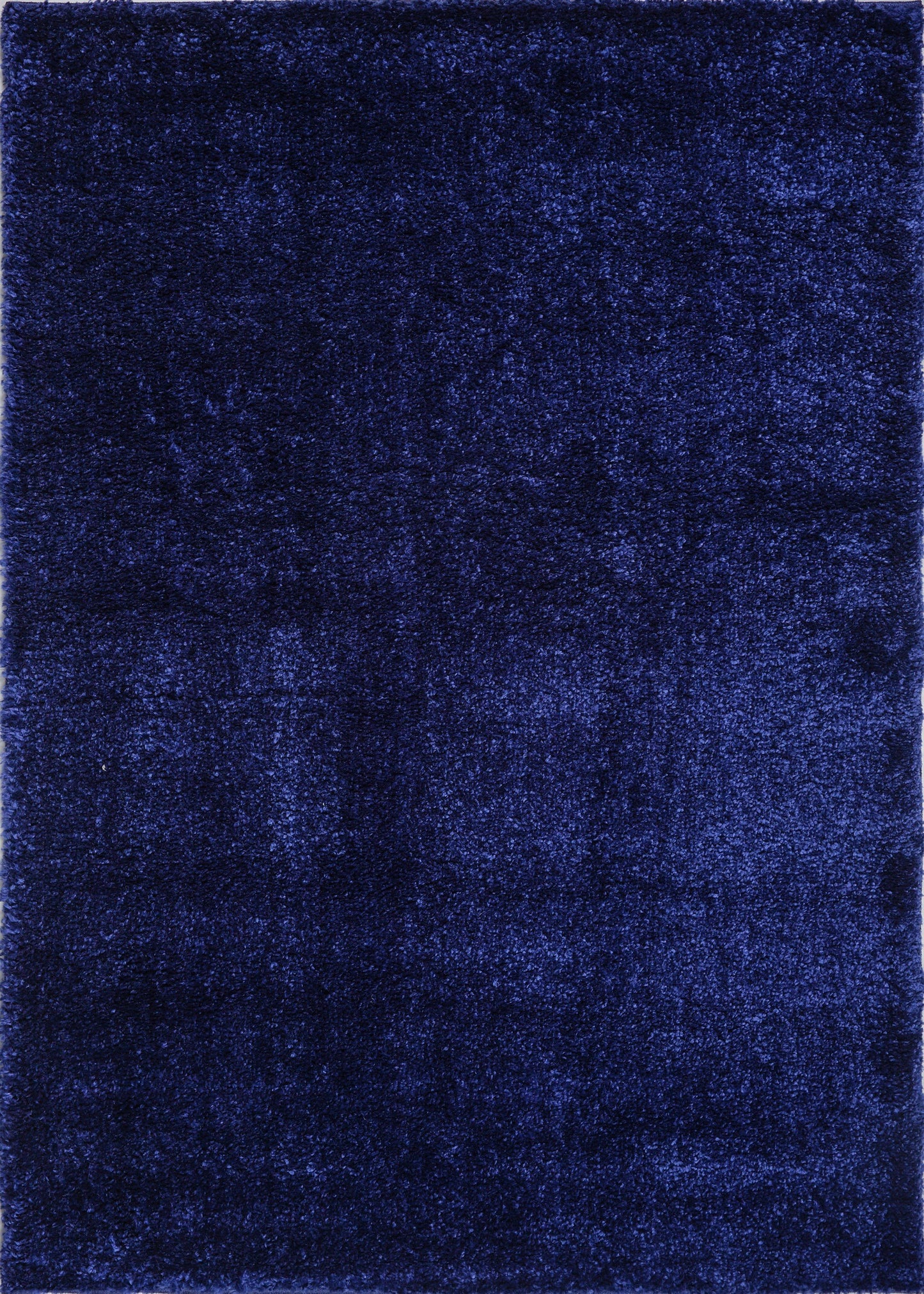 Candy Shaggy Navy Blue Soft Plush Area Rug -