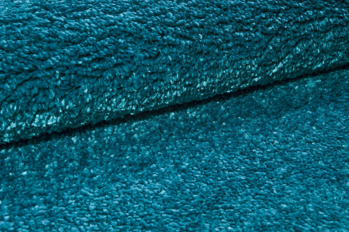 Candy Shaggy Turquoise Soft Plush Area Rug -