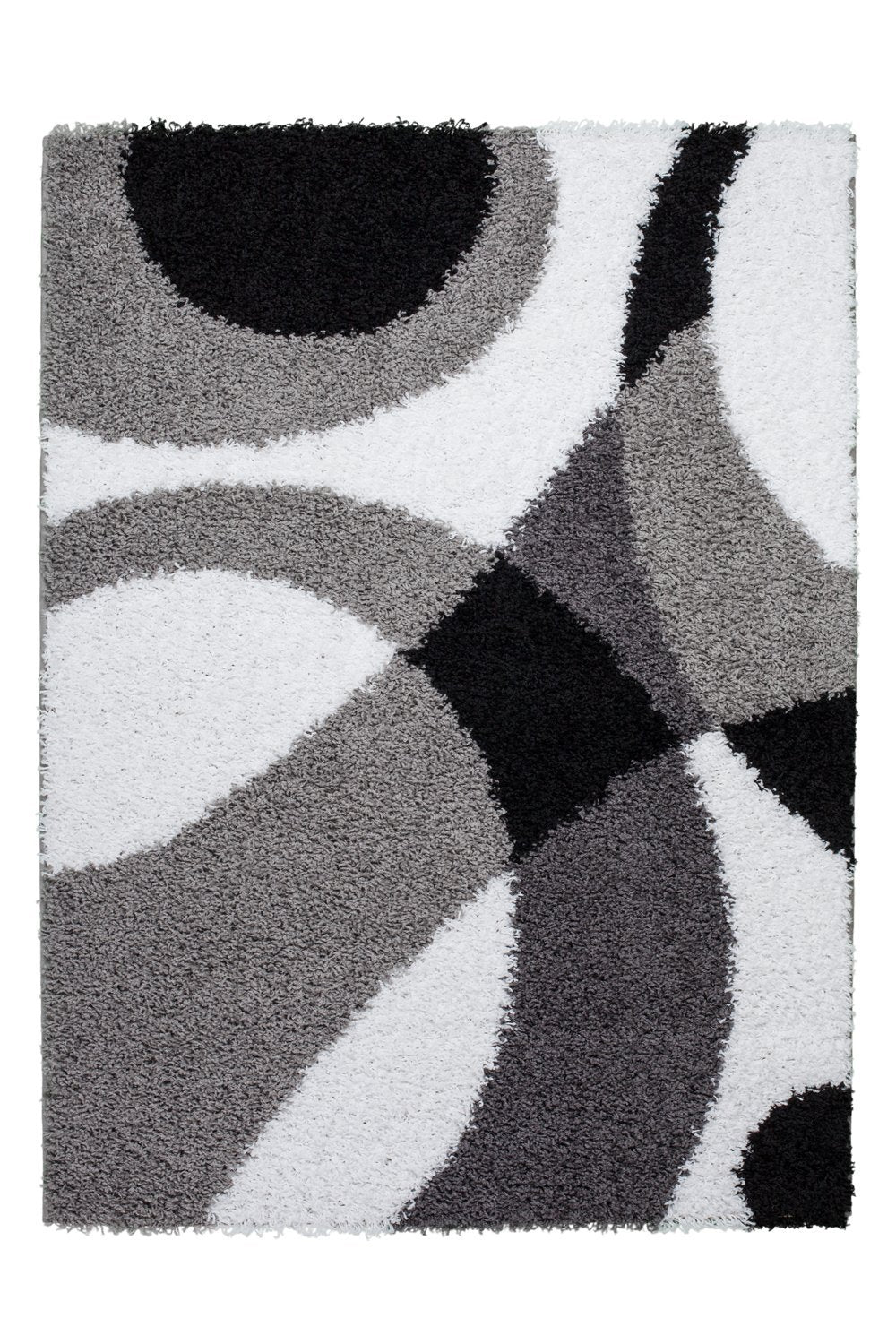 Area Rug Shaggy Turkish Grey