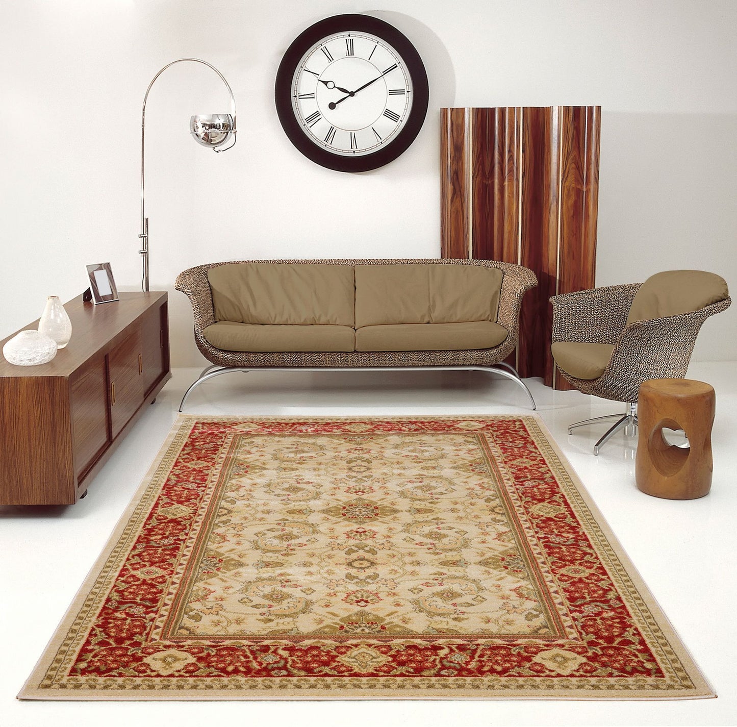 Terra Rust Area Rug -