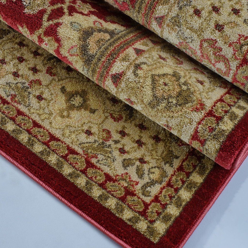 Terra Red Area Rug -