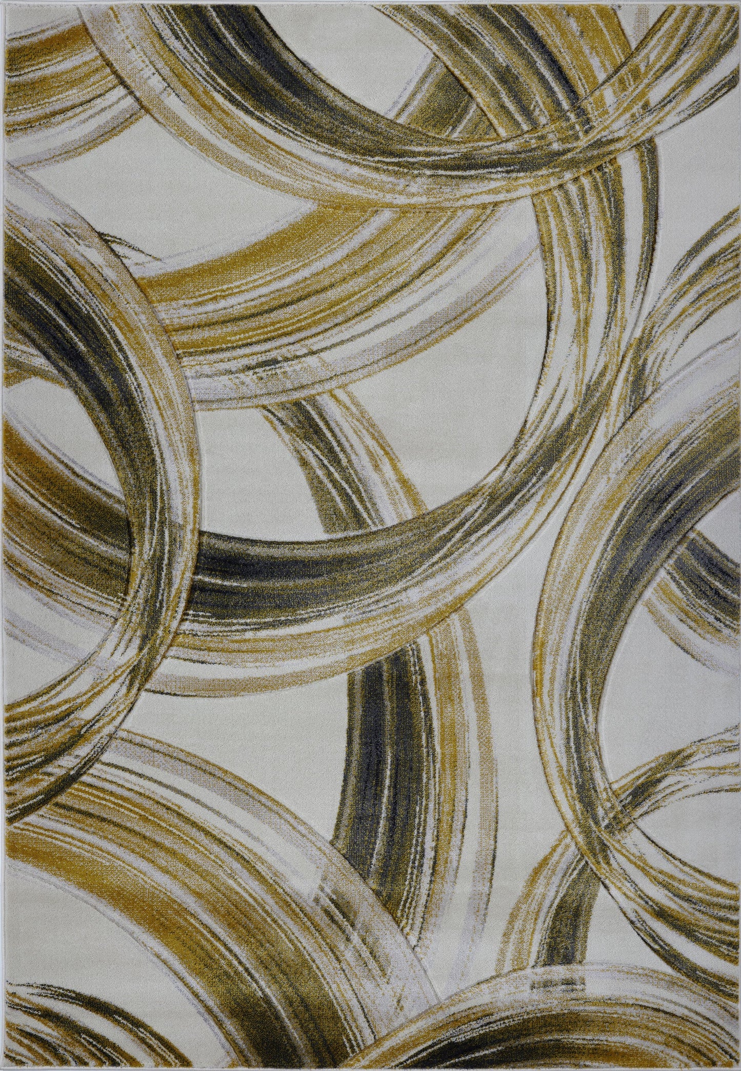 Pacific Cream Gold Area Rug -