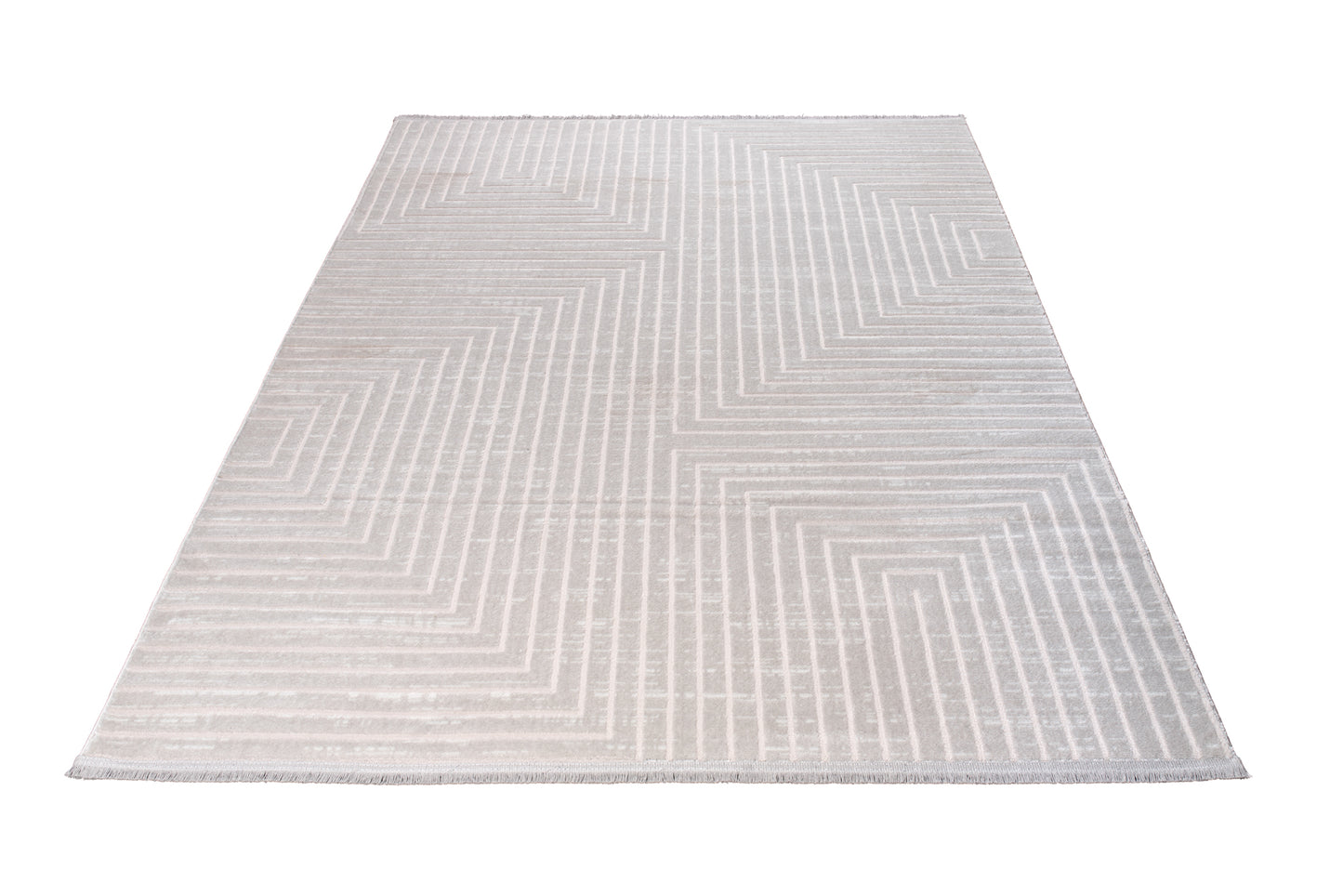 Ladole Rugs Geometric Pattern Home Decor Indoor Area Rug - Amazing Premium Carpet for Living Room, Bedroom, Dining Room, Kitchen, and Office - Grey