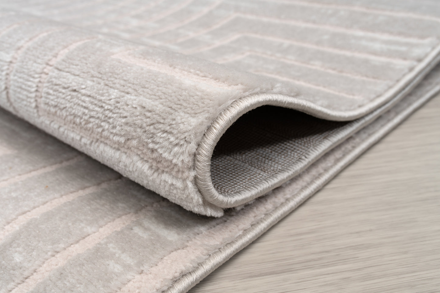Ladole Rugs Geometric Pattern Home Decor Indoor Area Rug - Amazing Premium Carpet for Living Room, Bedroom, Dining Room, Kitchen, and Office - Grey