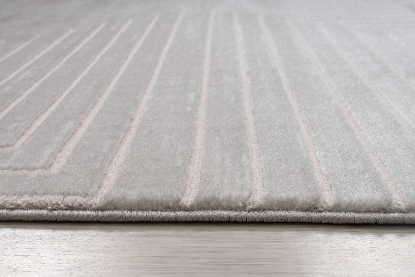 Ladole Rugs Geometric Pattern Home Decor Indoor Area Rug - Amazing Premium Carpet for Living Room, Bedroom, Dining Room, Kitchen, and Office - Grey