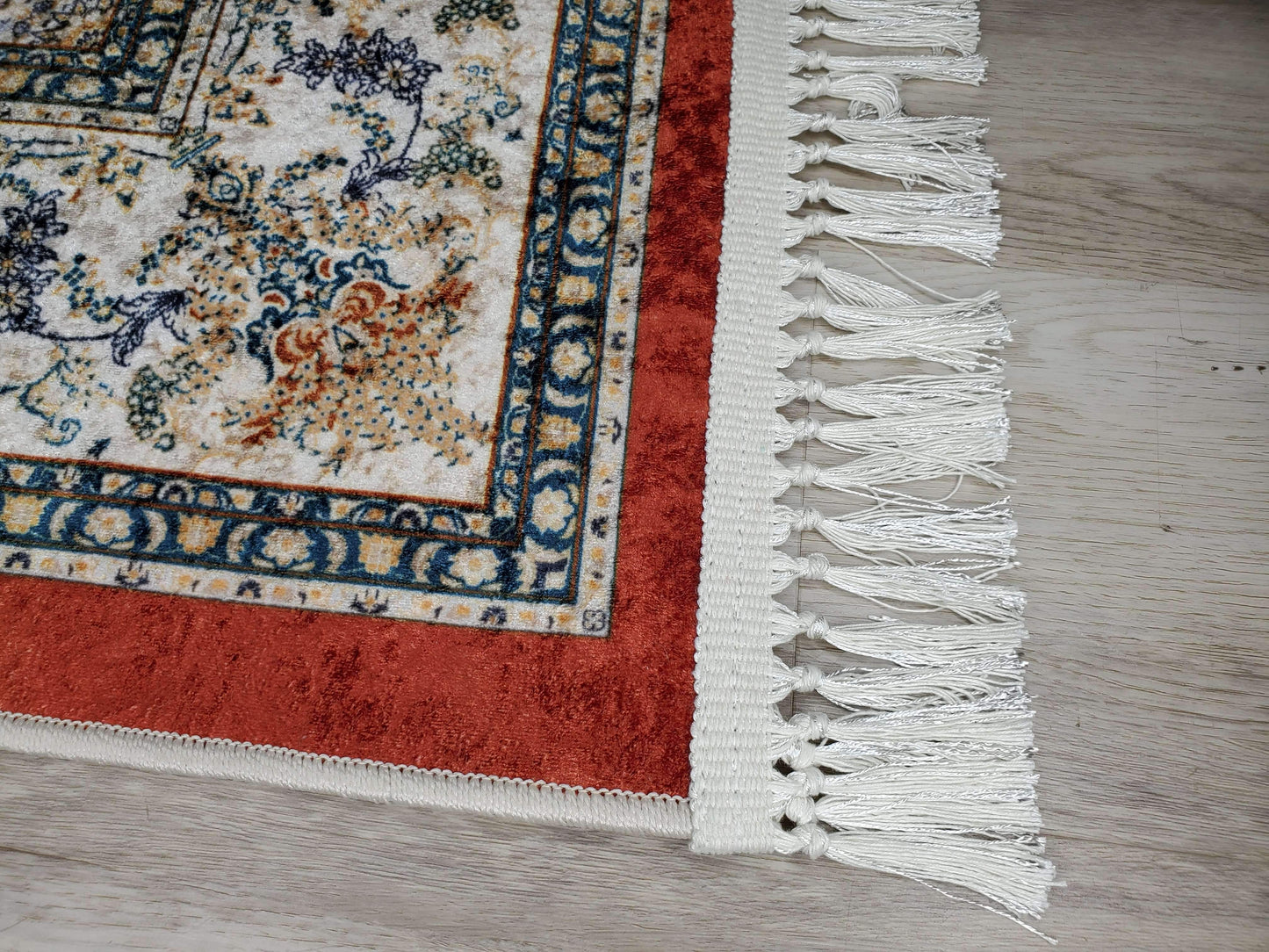 Elson Flatweave Red Area Rug