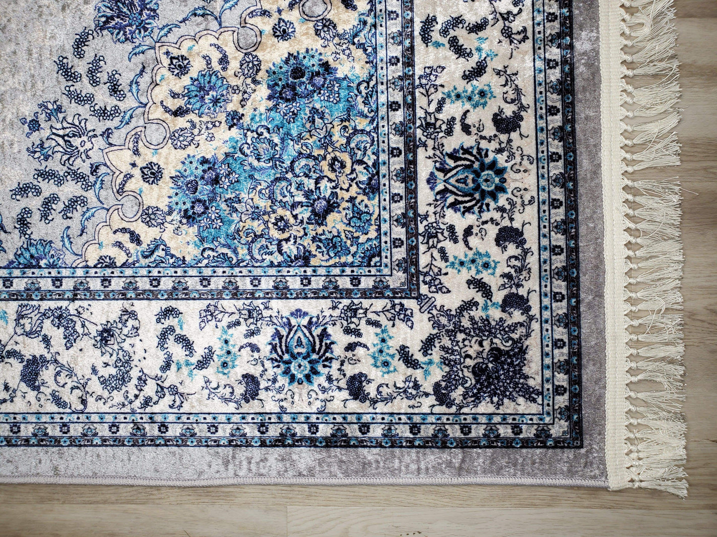 Elson Flatweave Grey Area Rug