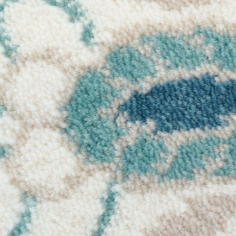 Lily Blue Area Rug