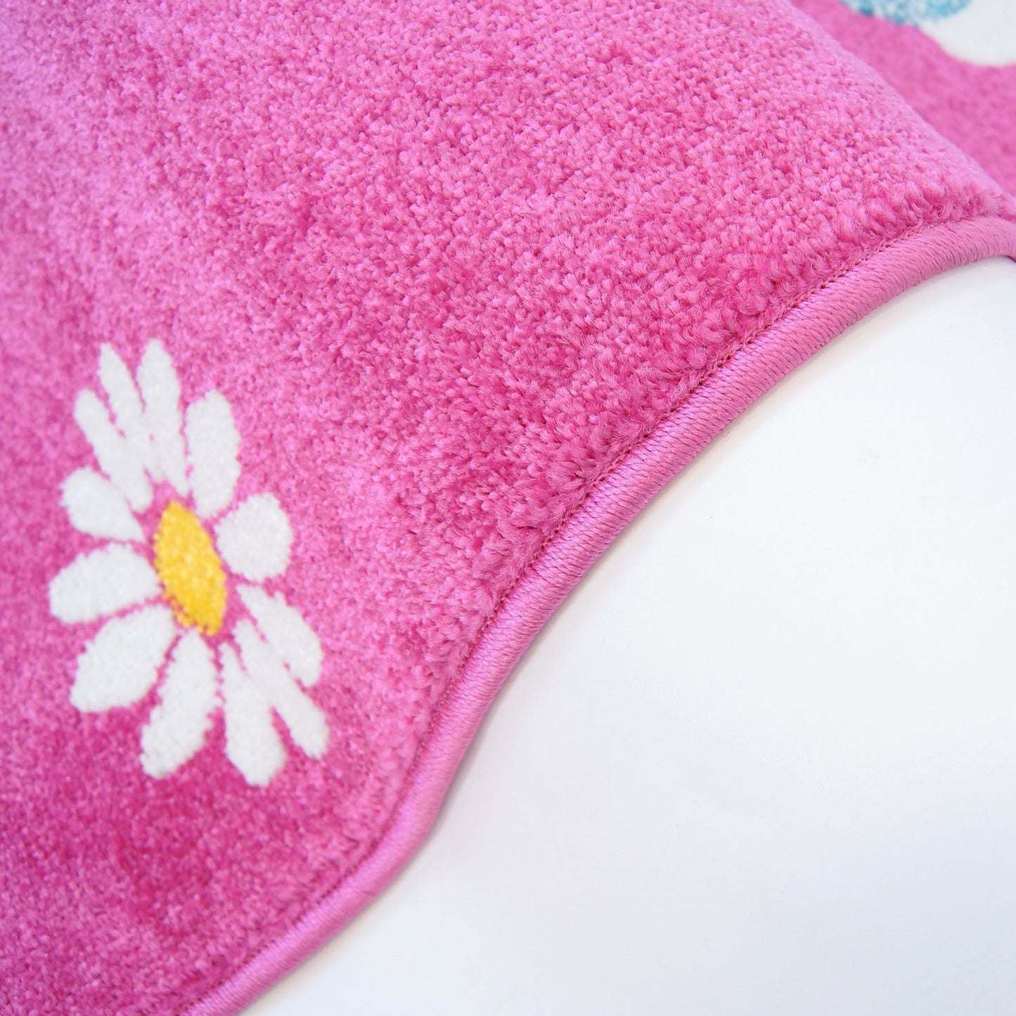 Kids Owl Pink Area Rug -