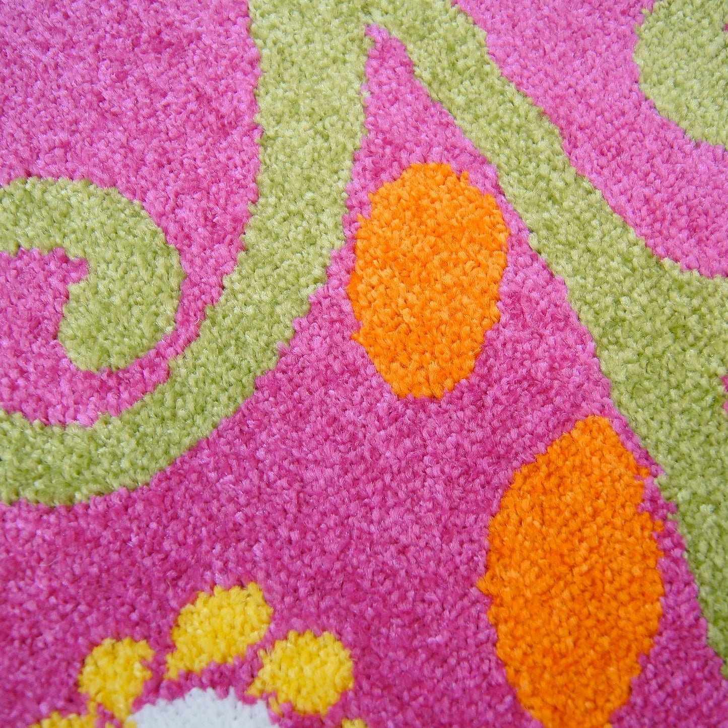 Kids Owl Pink Area Rug -