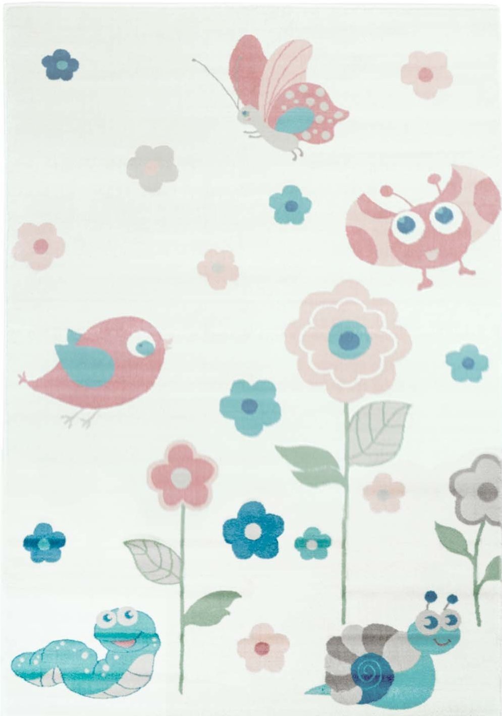 Paradise Kids Flower Area Rug -
