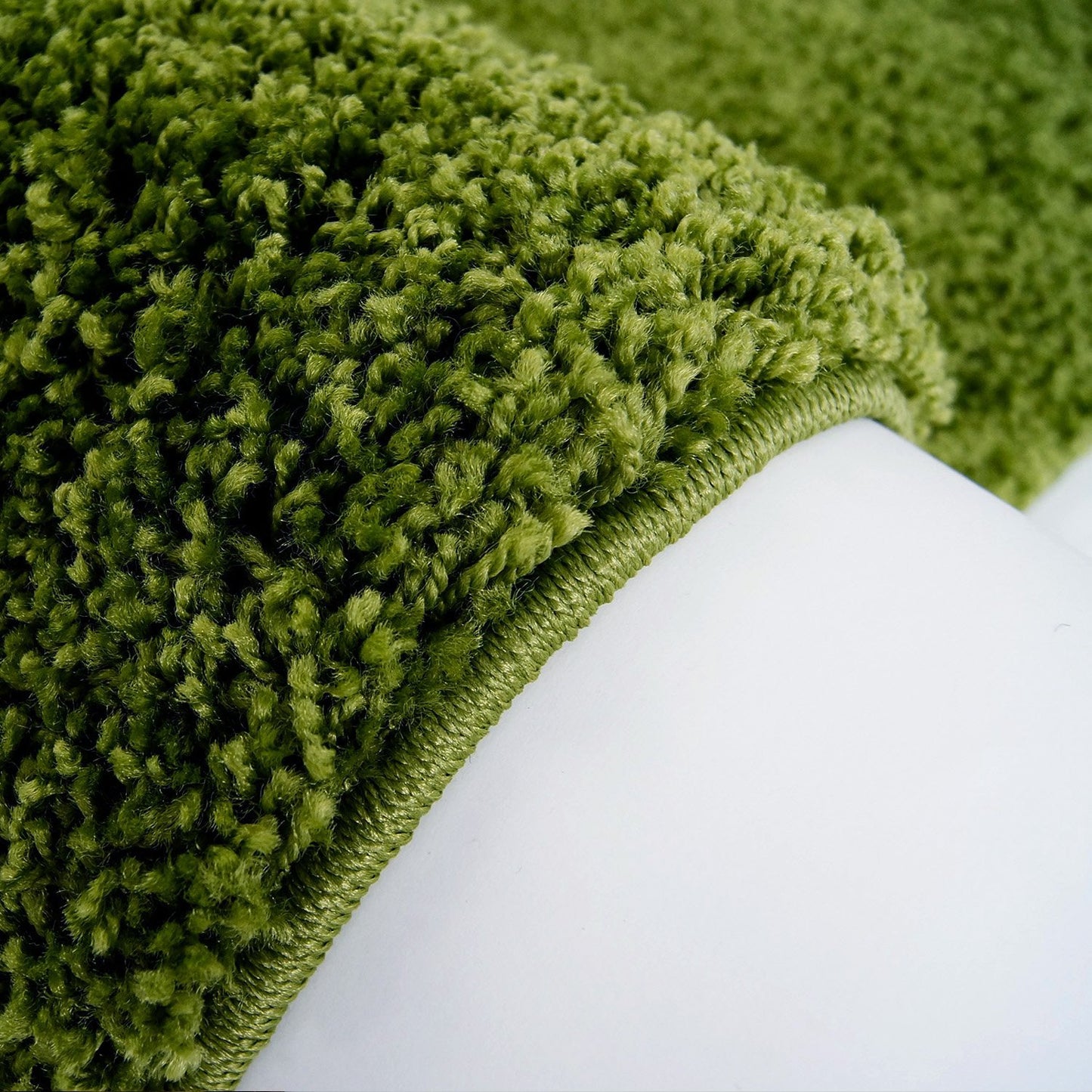 Shaggy Area Rug Green -