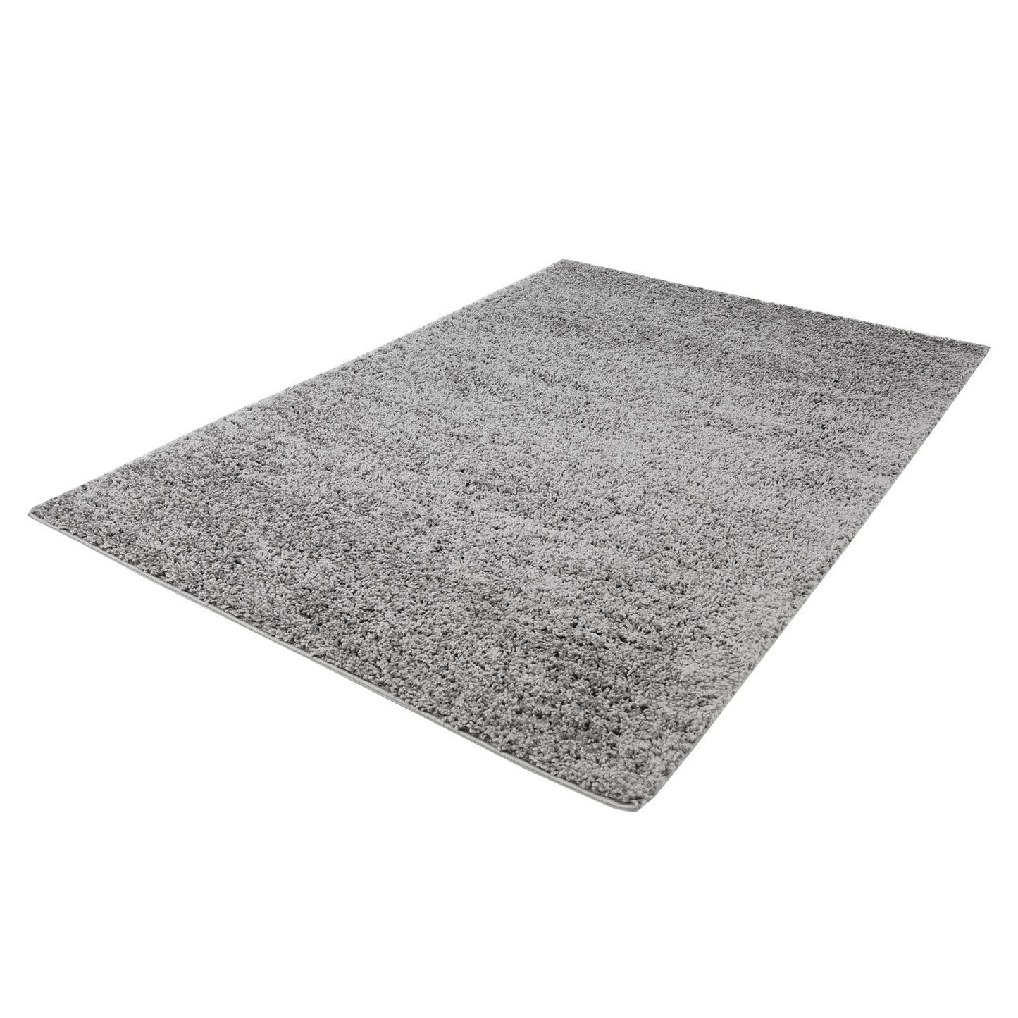 Shaggy Grey Area Rug -