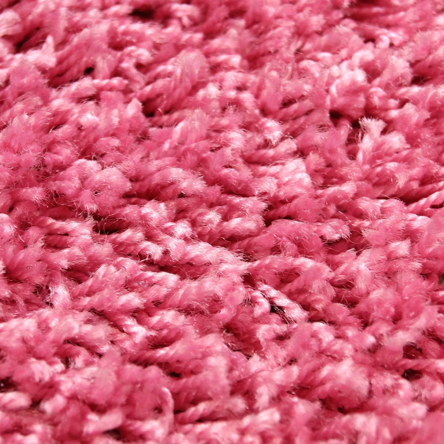 Shaggy Pink Area Rug -