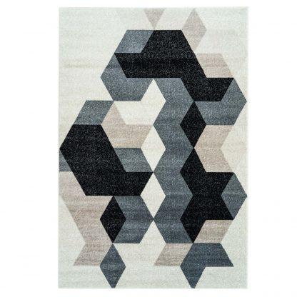 Sultan Area Rug Grey Black
