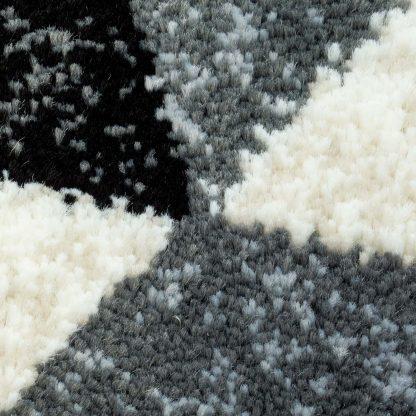 Sultan Area Rug Grey Black