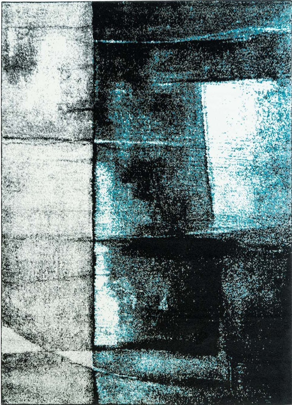 Turkish Turquoise Area Rug -