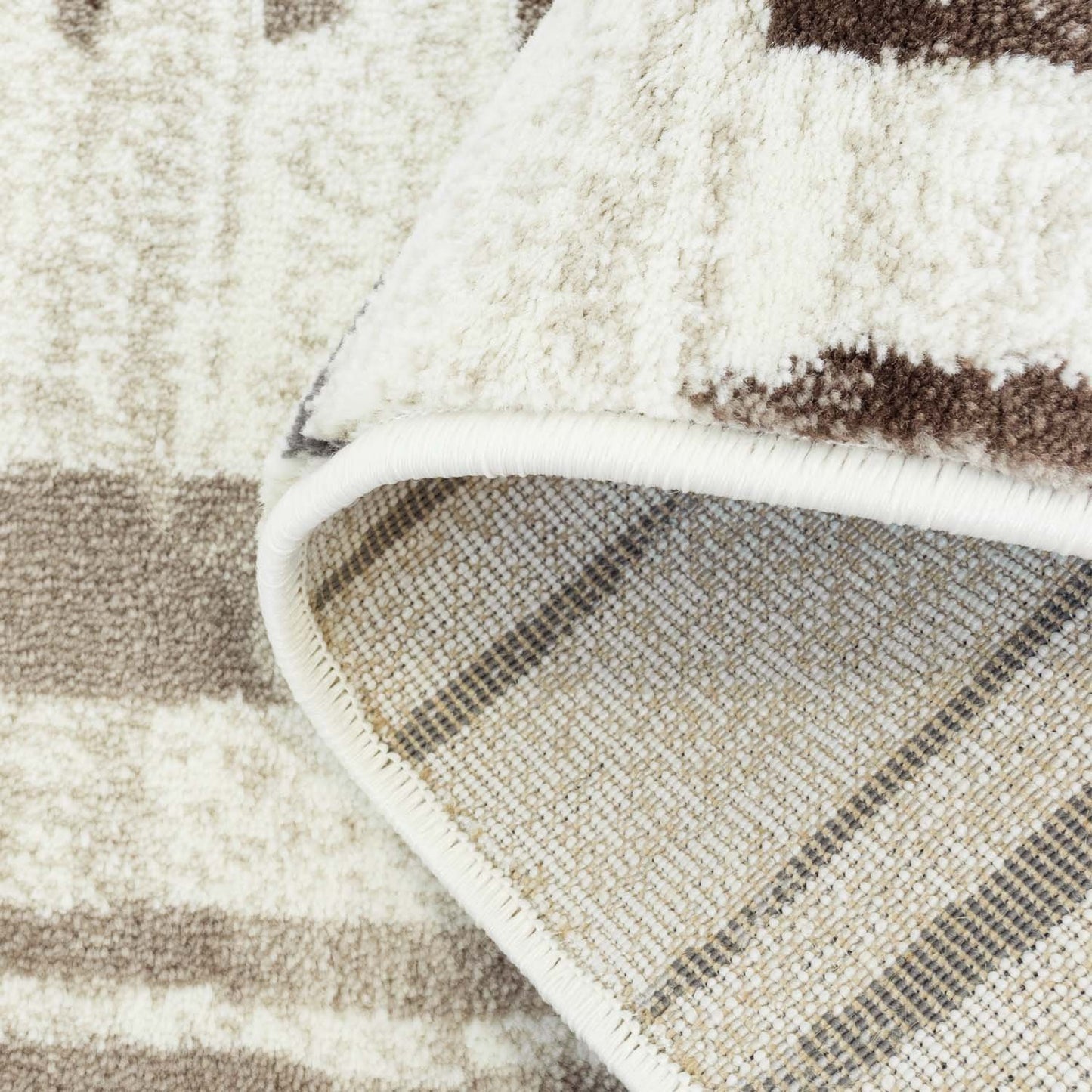 Vintage Beige Area Rug -