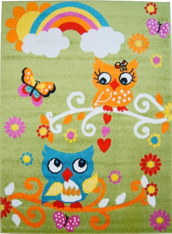 Moda Kids Owl Area Rug Green - 