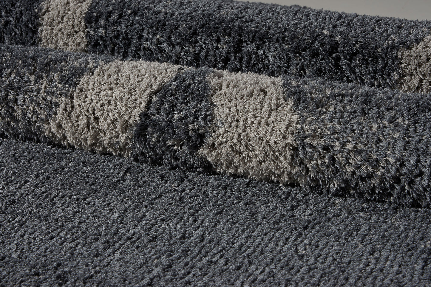 Vancouver Shaggy Micro-Polyester Fiber  Area Rug - 