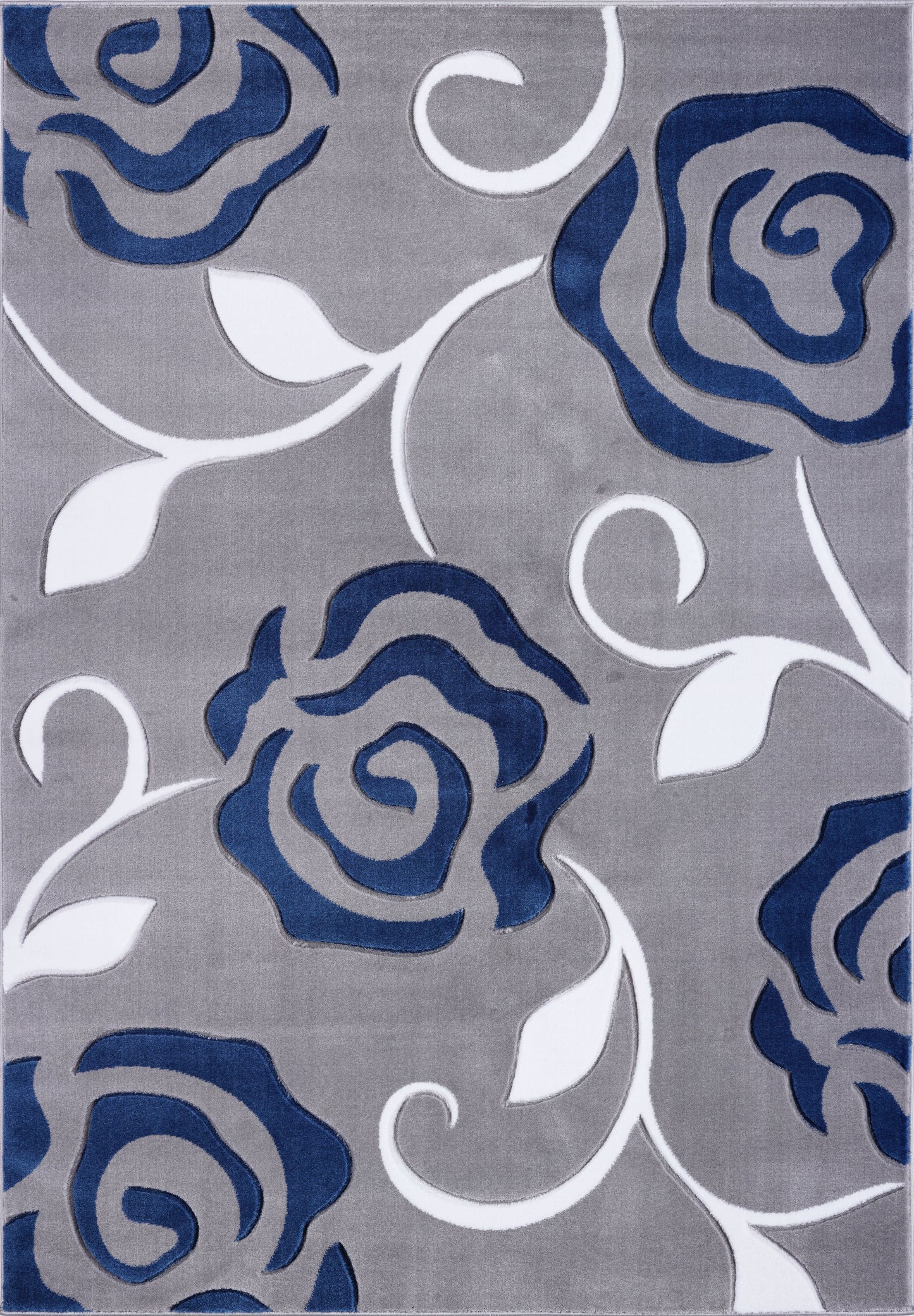 Rose Pattern Area Rug