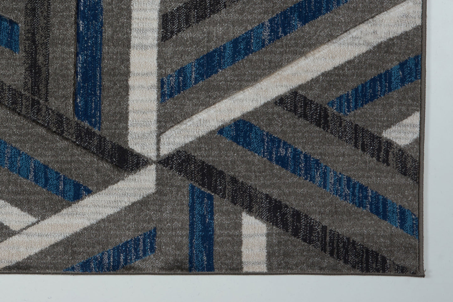 Park Royal Grey Blue Area Rug - 